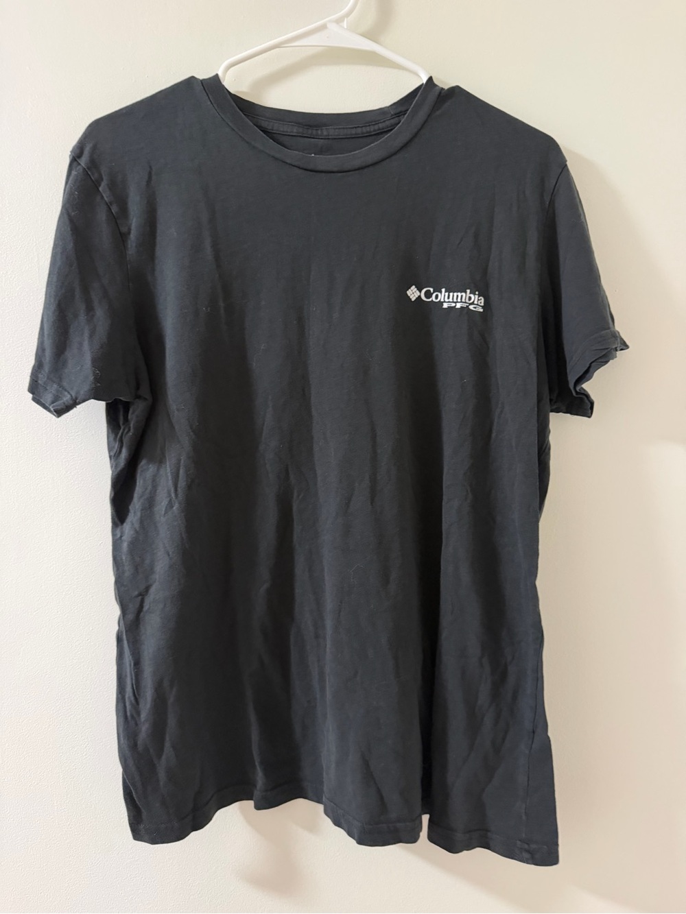 Columbia Black Short Sleeve Logo Tee
